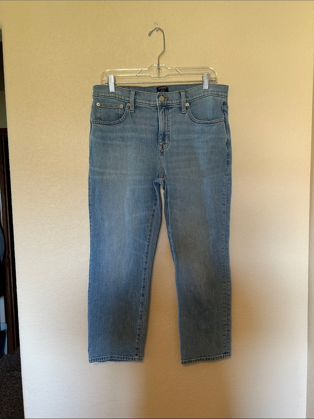 J. Crew Slim Boyfriend Jeans 29P Light Wash Relaxed Fit
